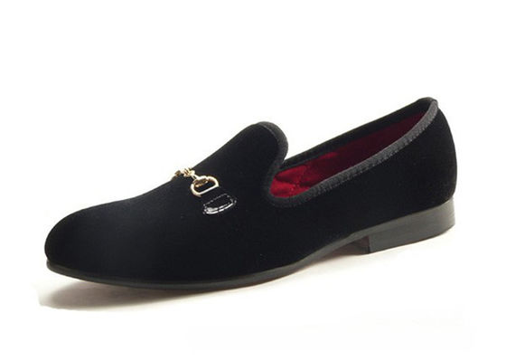 हस्तनिर्मित पुरुष लाल मखमल loafers, आराम स्लिप पर आरामदायक आकस्मिक जूते