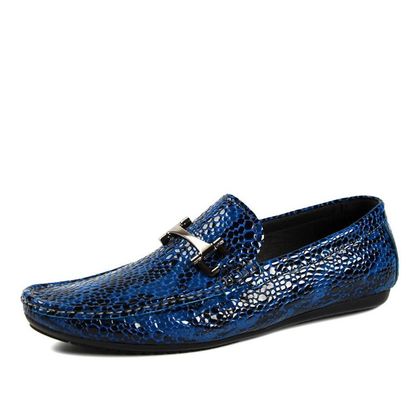 मगरमच्छ असली चमड़े के पुरुषों आकस्मिक Loafers आउटडोर पुरुषों PU Loafers जूते
